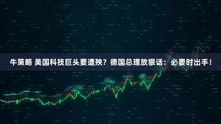 牛策略 美国科技巨头要遭殃？德国总理放狠话：必要时出手！